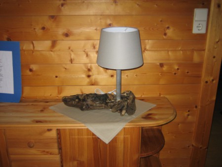 Schwemmholzlampe