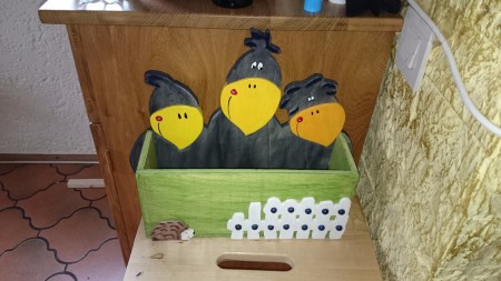 Rabenkiste für Gemüse